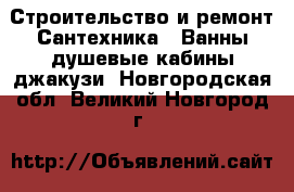 Строительство и ремонт Сантехника - Ванны,душевые кабины,джакузи. Новгородская обл.,Великий Новгород г.